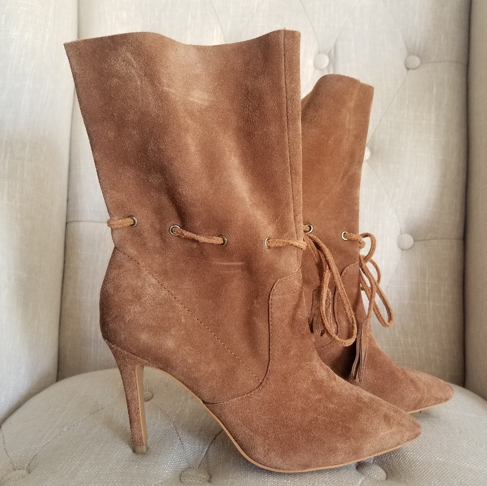 French Connection Tie Booties